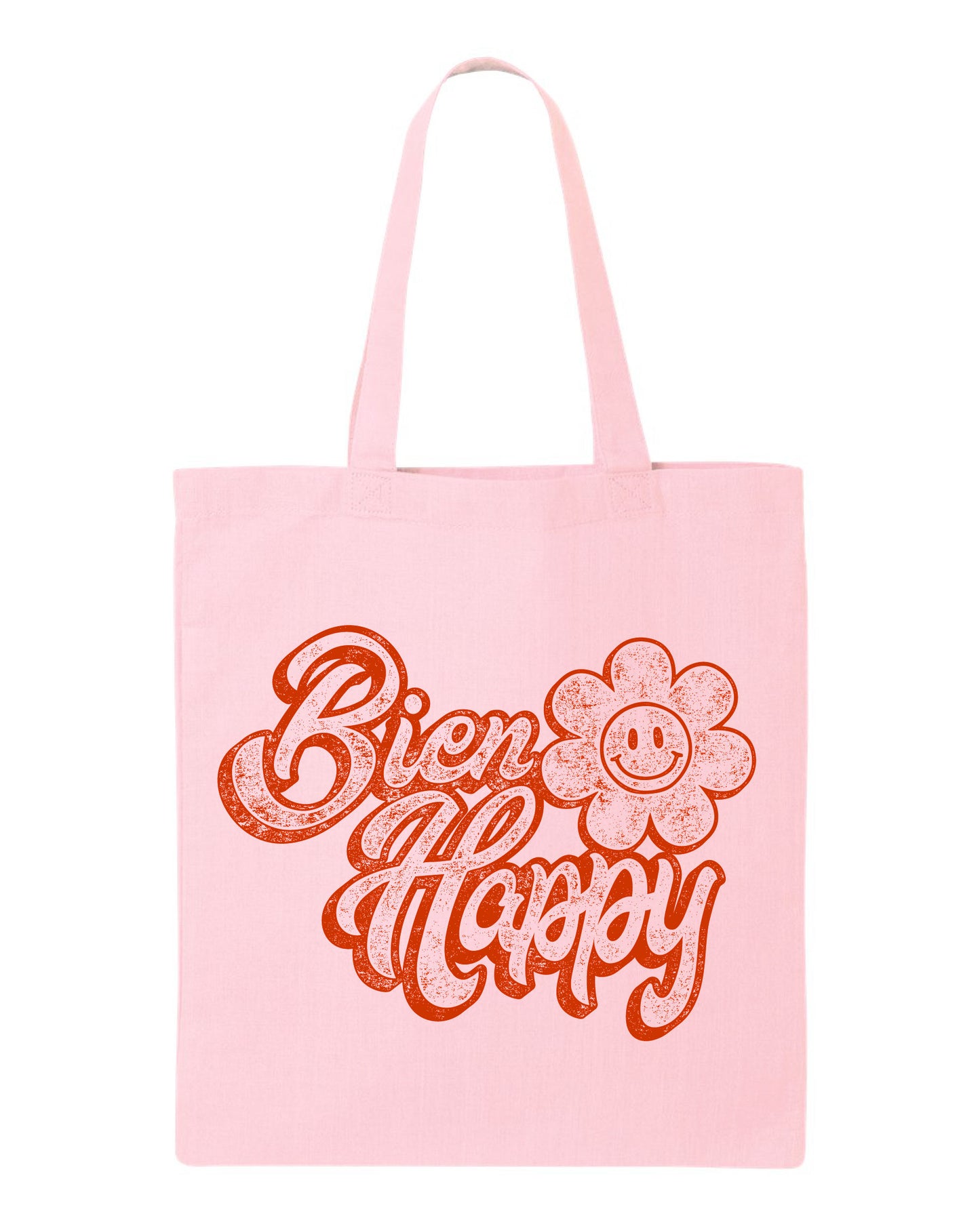 Bien Happy Pink Tote Bag